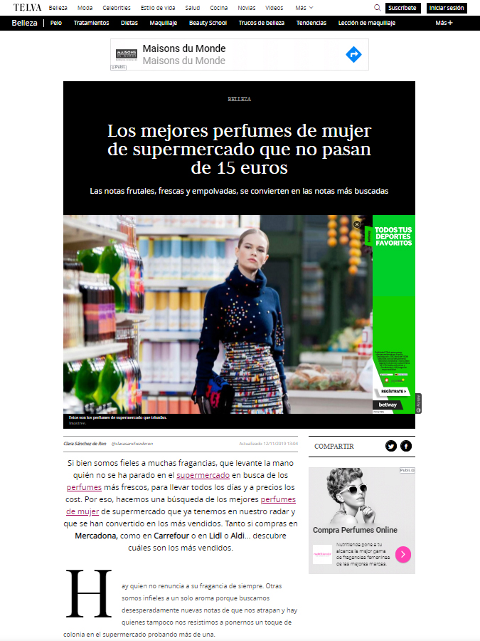 Jeanne en Provence – Revista Telva – Telva Magazine, Beauty, Cosmetics